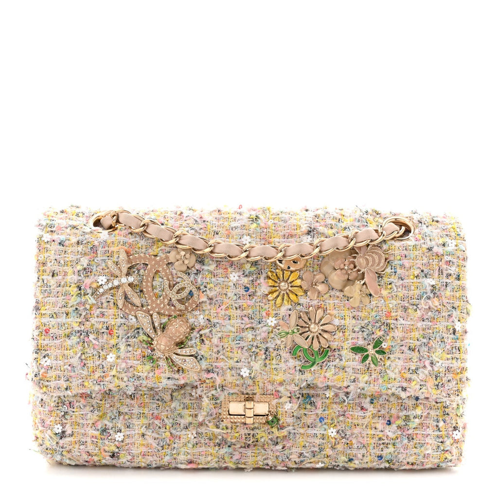 Tweed Garden Party 2.55 Reissue 225 Flap Multicolor