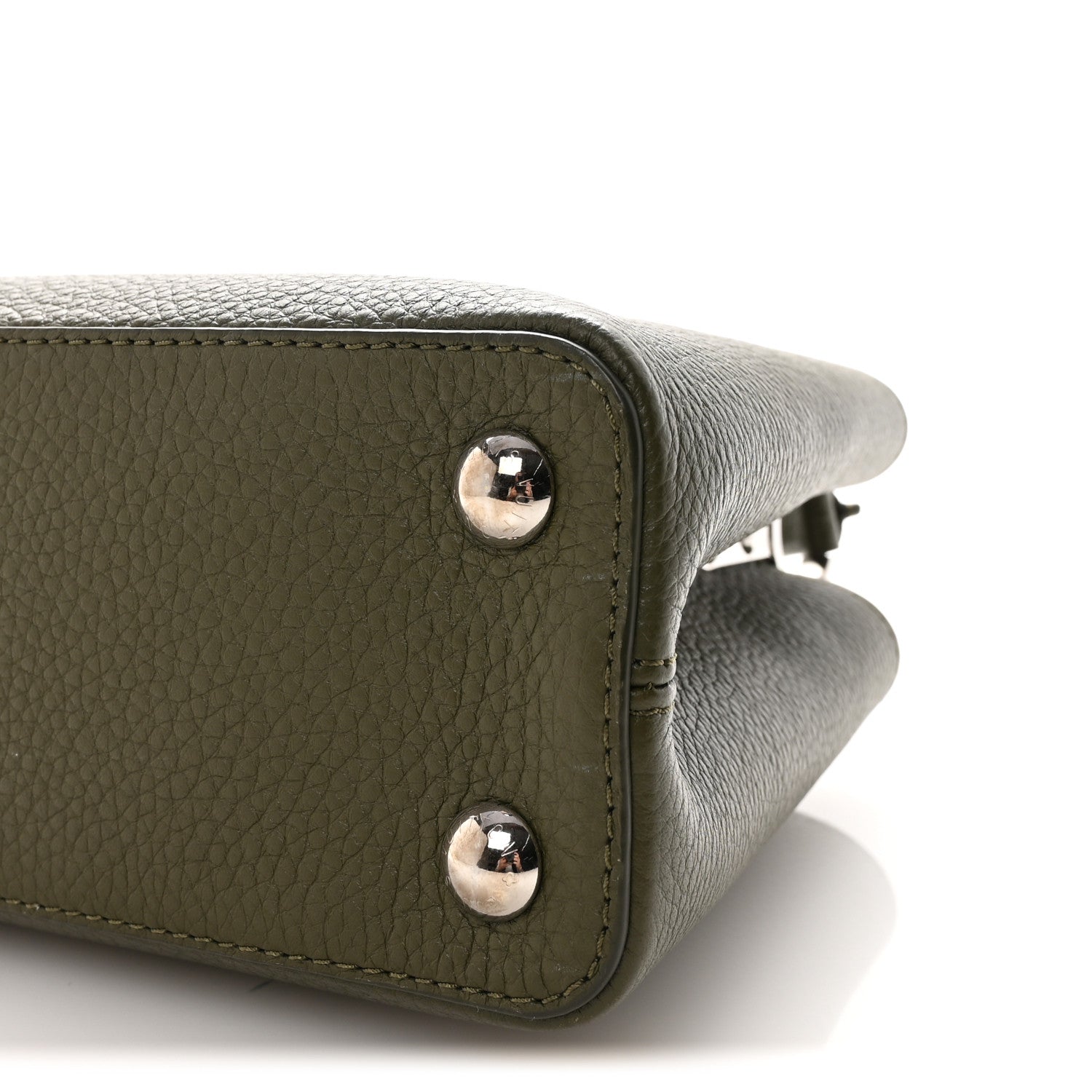 Taurillon Capucines BB Khaki