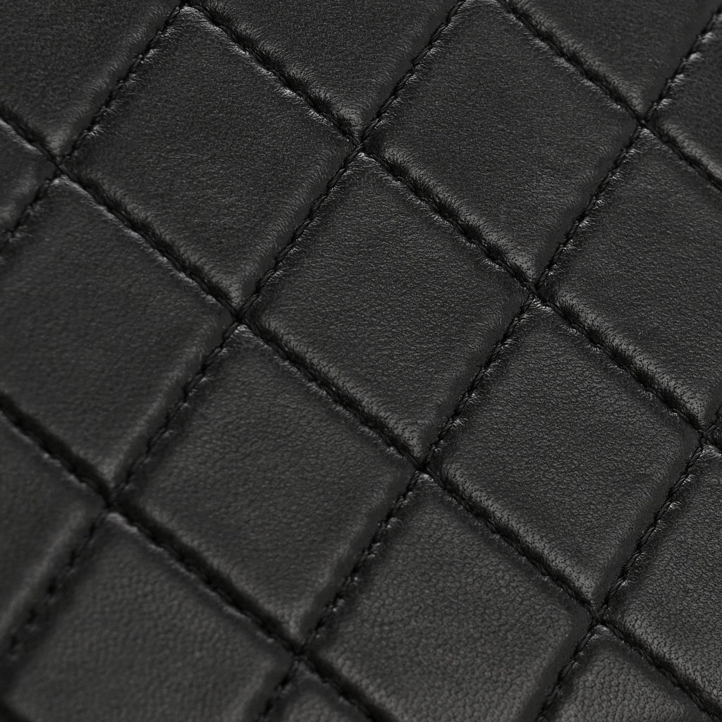 Lambskin Quilted Coco Click Bag Black