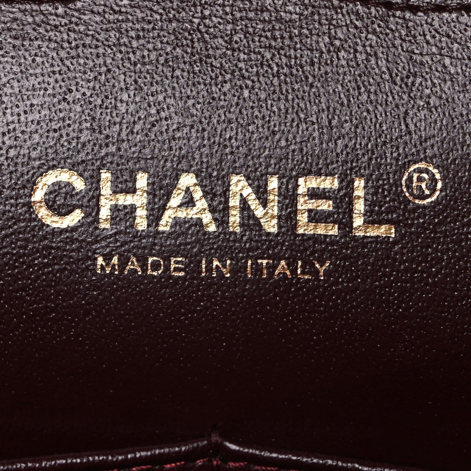 Lambskin Quilted Jumbo Double Flap Black