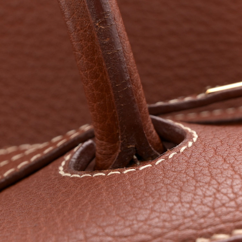 Taurillon Clemence BIRKIN 35 Gold