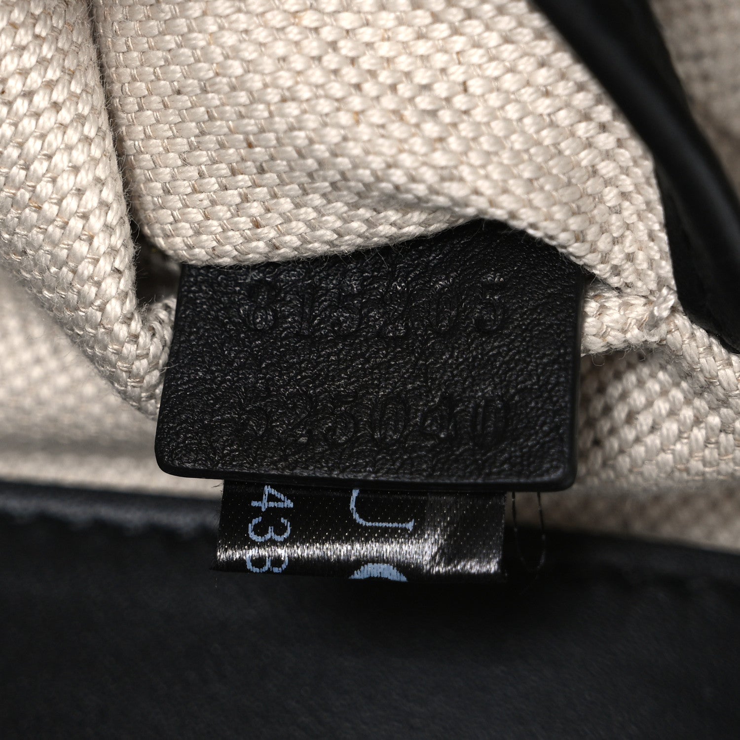 GG Supreme Monogram Horsebit 1955 Soft Small Shoulder Bag Beige Black