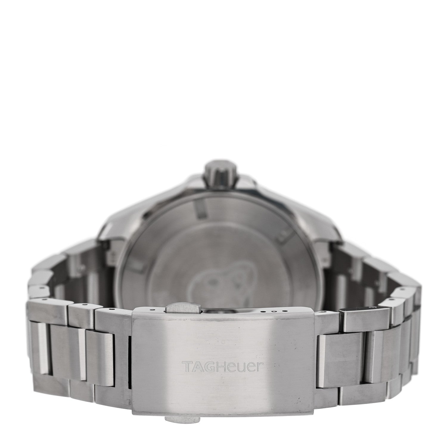 Stainless Steel 43mm Aquaracer 300M Automatic Watch Black WAY201F