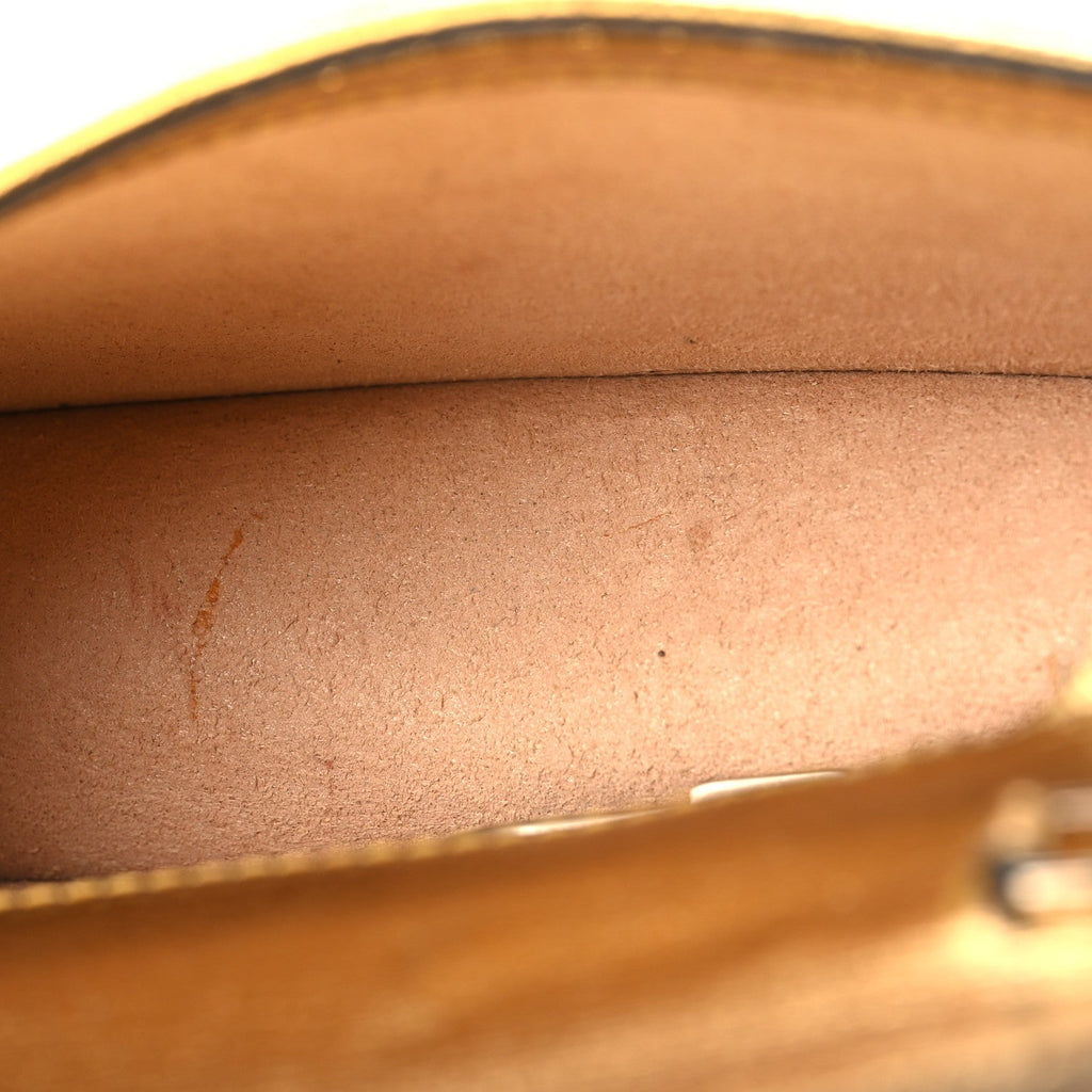 Metallic Calfskin Super Mini Dionysus Shoulder Bag Gold