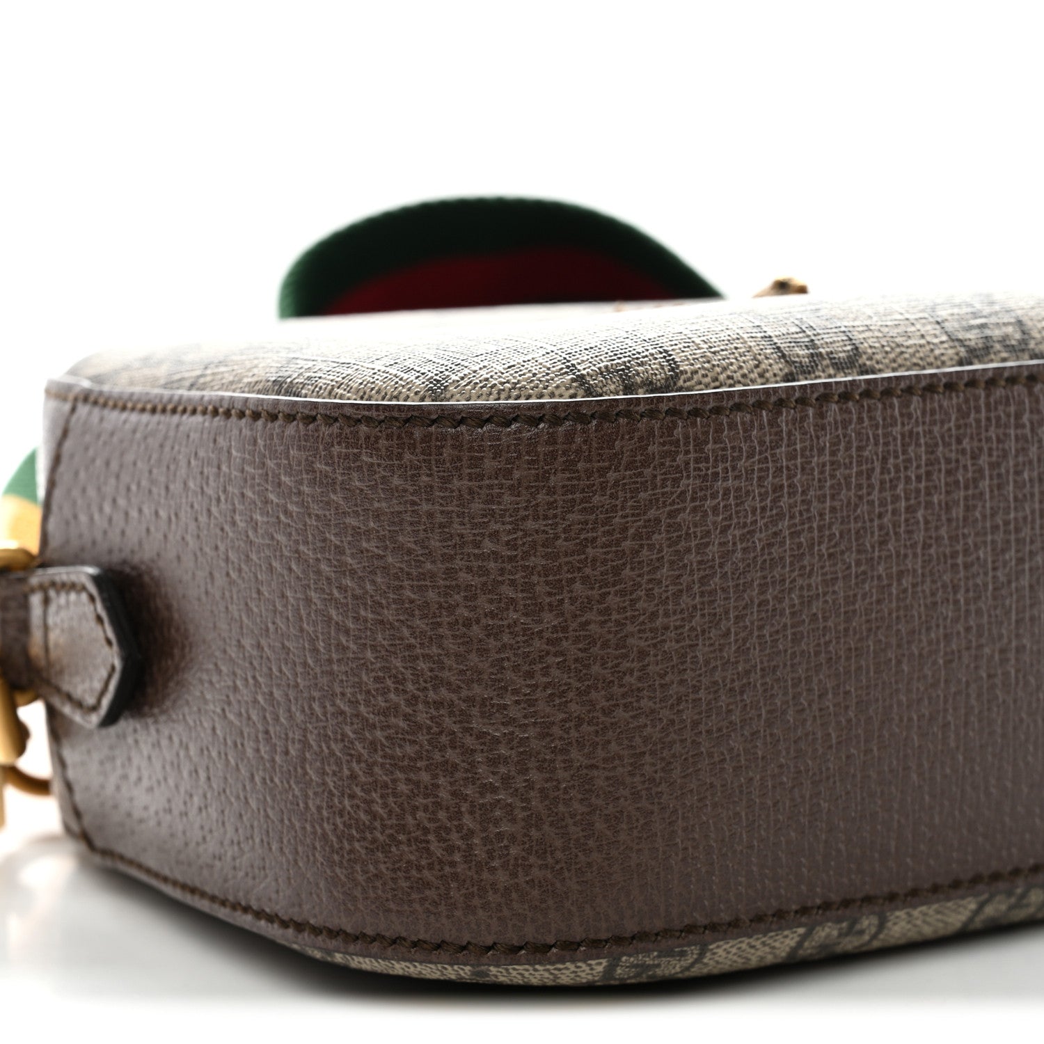 GG Supreme Monogram Web Neo Vintage Shoulder Bag Beige New Acero Crop