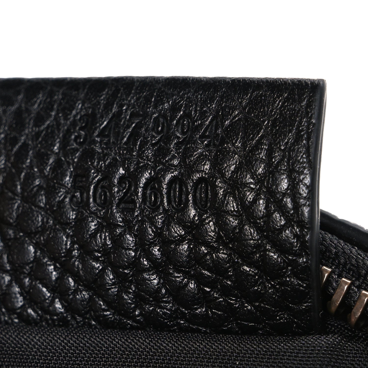 Pebbled Calfskin Mini Soho Disco Bag Black