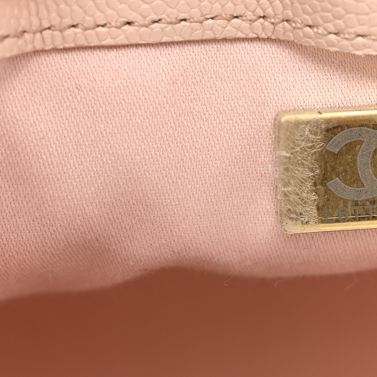 Caviar Quilted Mini Chanel 25 Handbag Light Pink