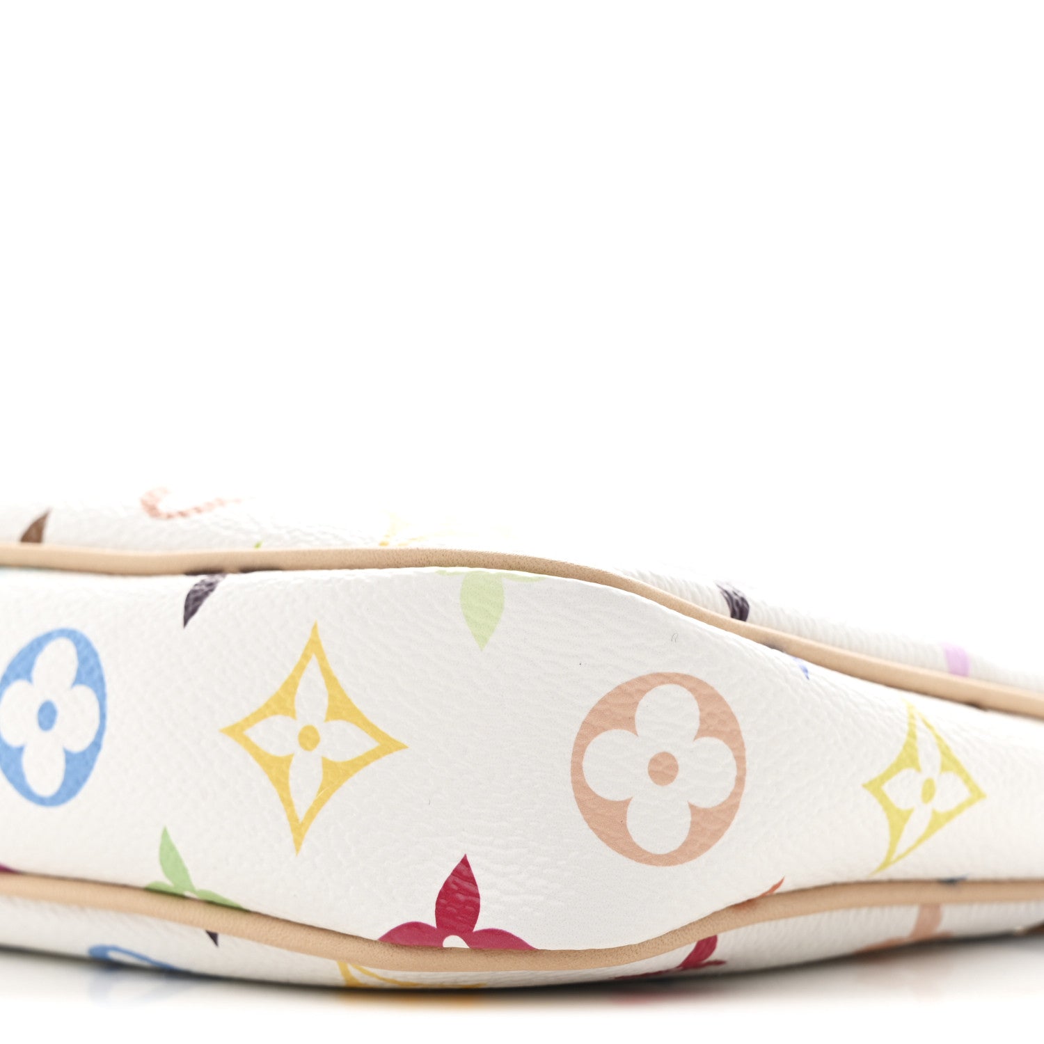 LV X TM Monogram Multicolor Pochette Accessories White
