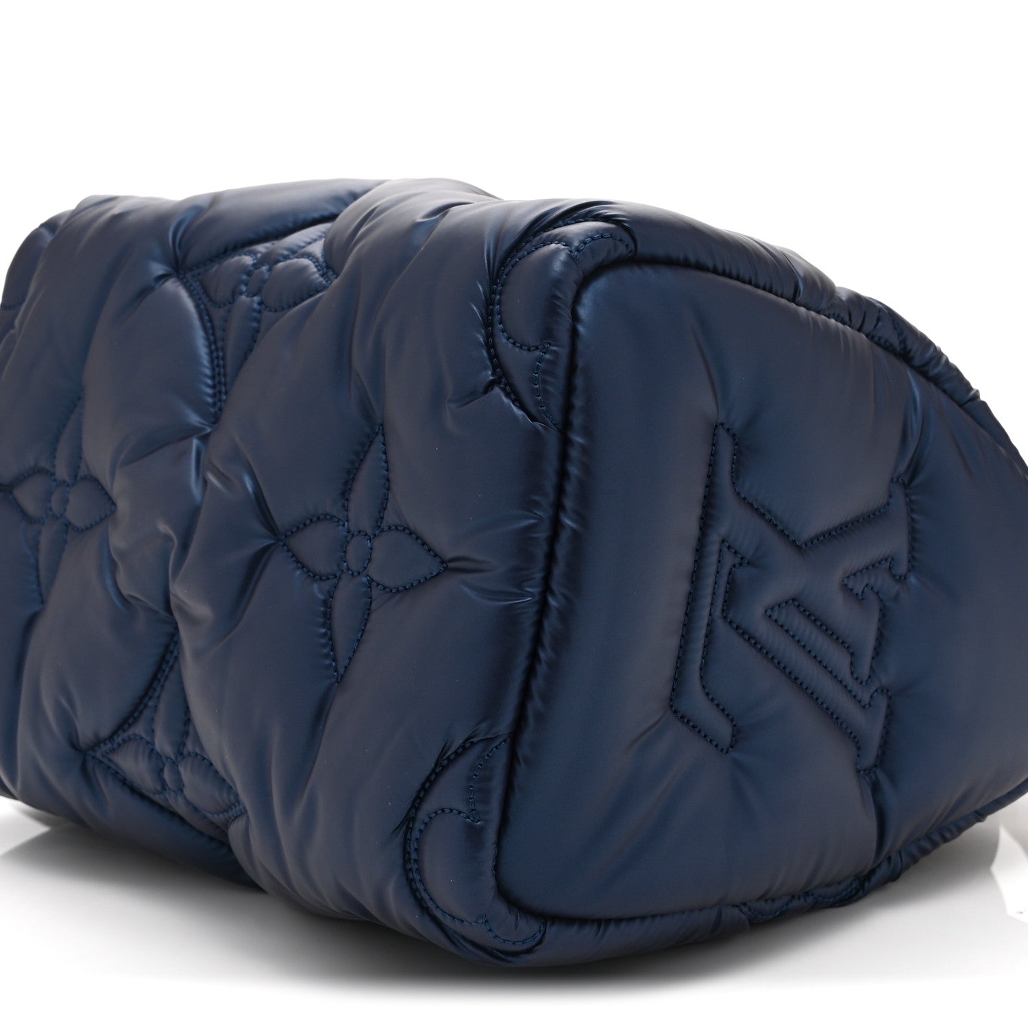 Econyl Mini Monogram Pillow Speedy Bandouliere 25 Navy