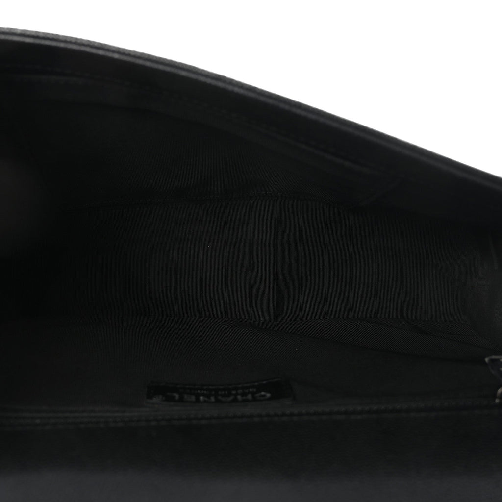 Caviar Quilted New Medium Boy Flap Black