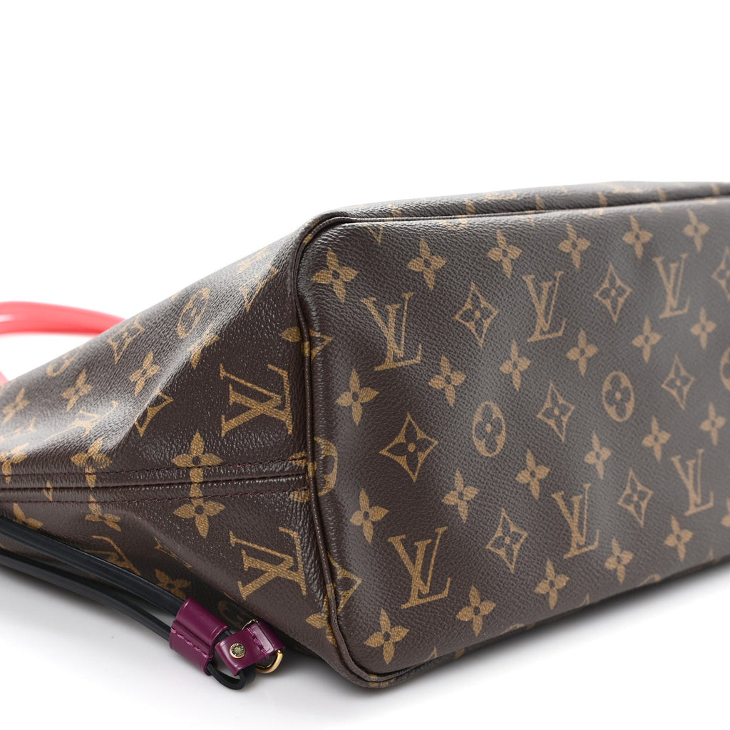 Monogram Totem Neo Neverfull MM Flamingo