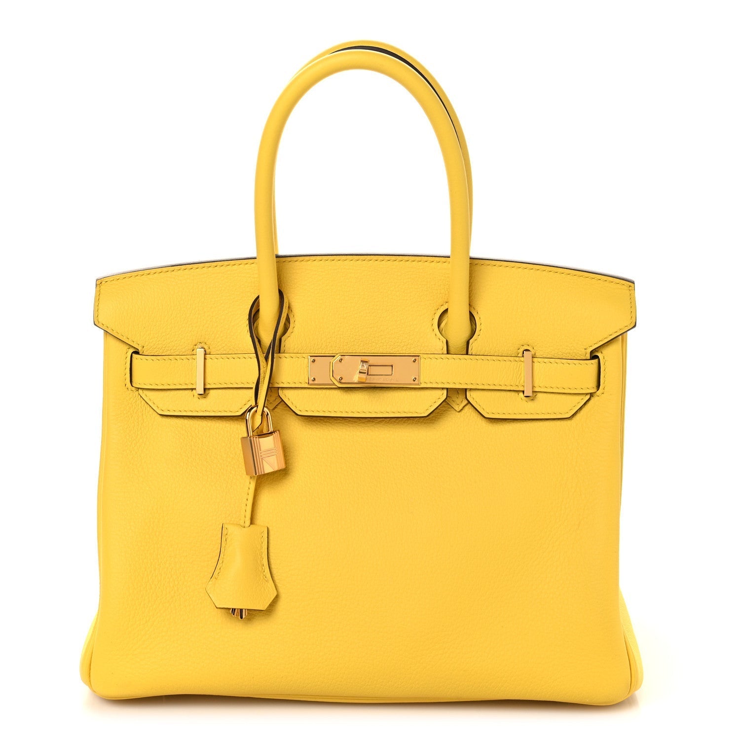 Togo Birkin 30 Jaune Citron