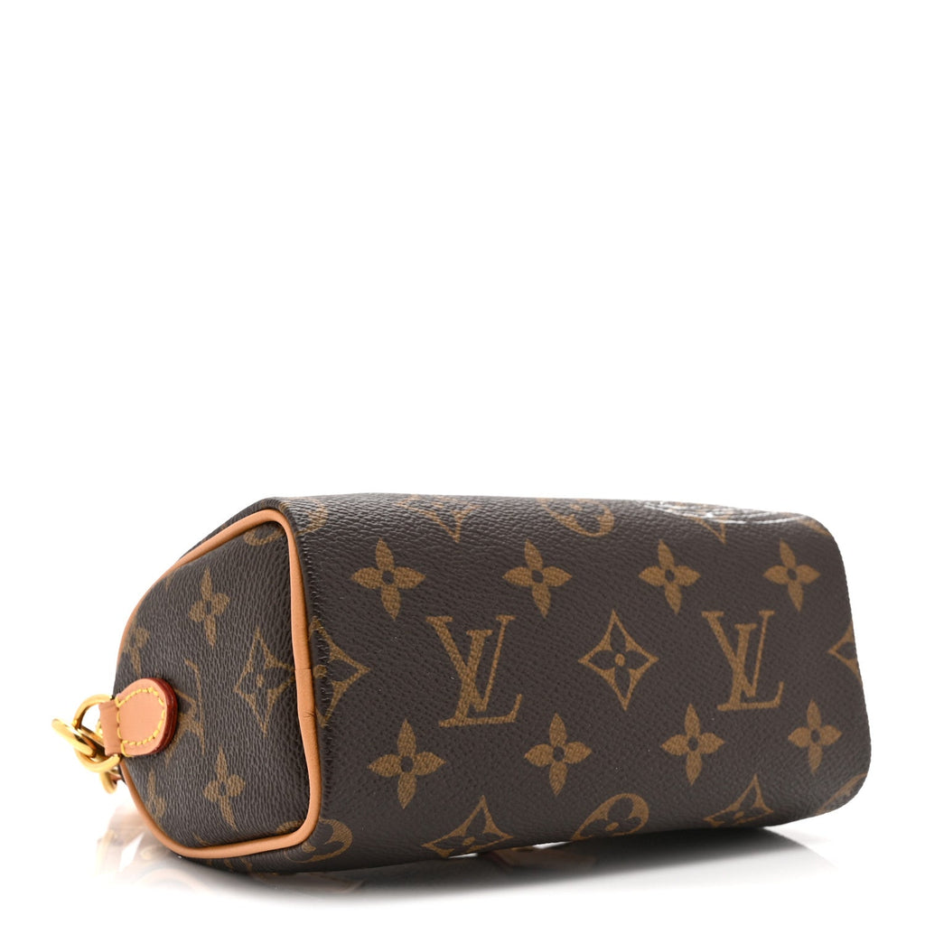 Monogram Vivienne Ice Skating Nano Speedy Bandouliere Pink