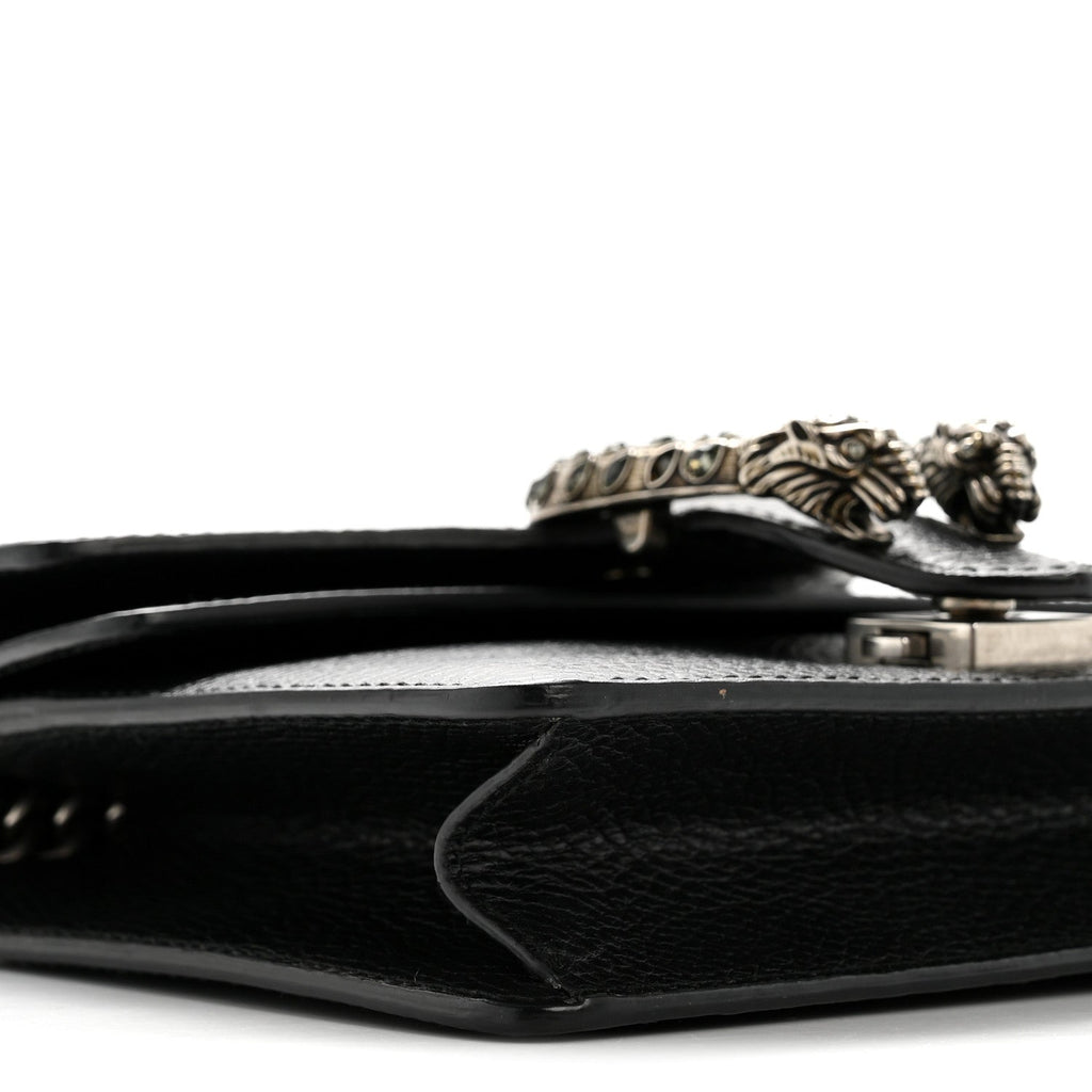 Calfskin Mini Dionysus Shoulder Bag Black