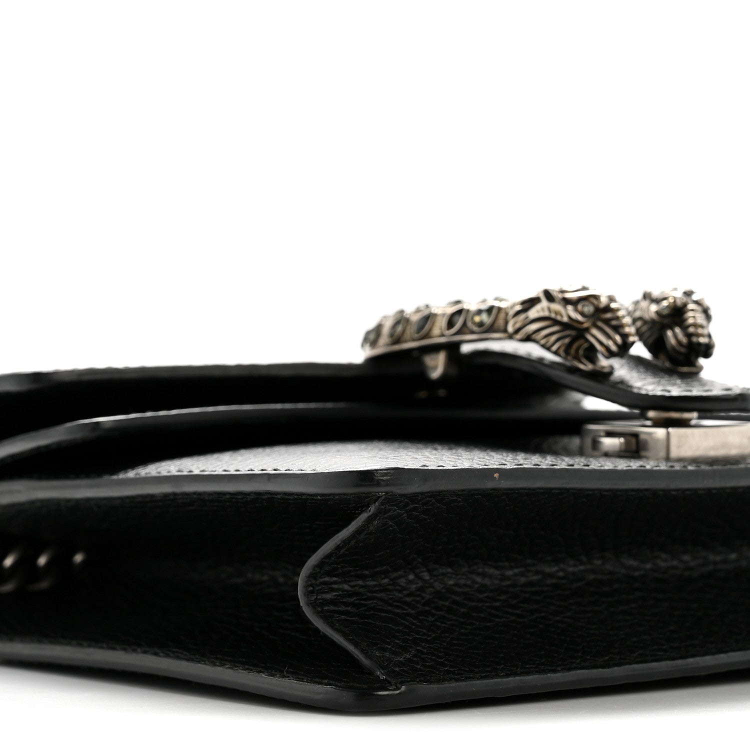 Calfskin Mini Dionysus Shoulder Bag Black