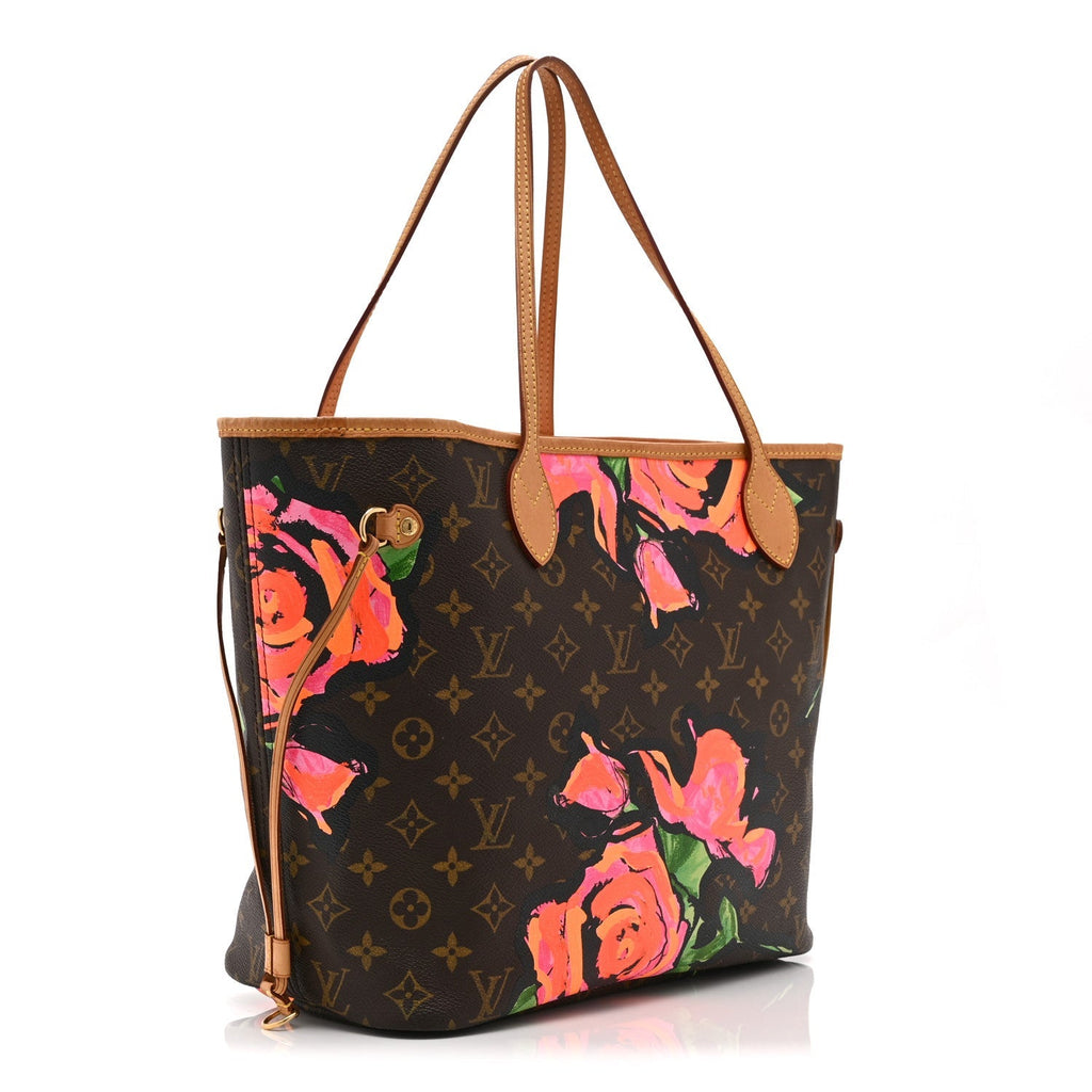 Monogram Roses Neverfull MM