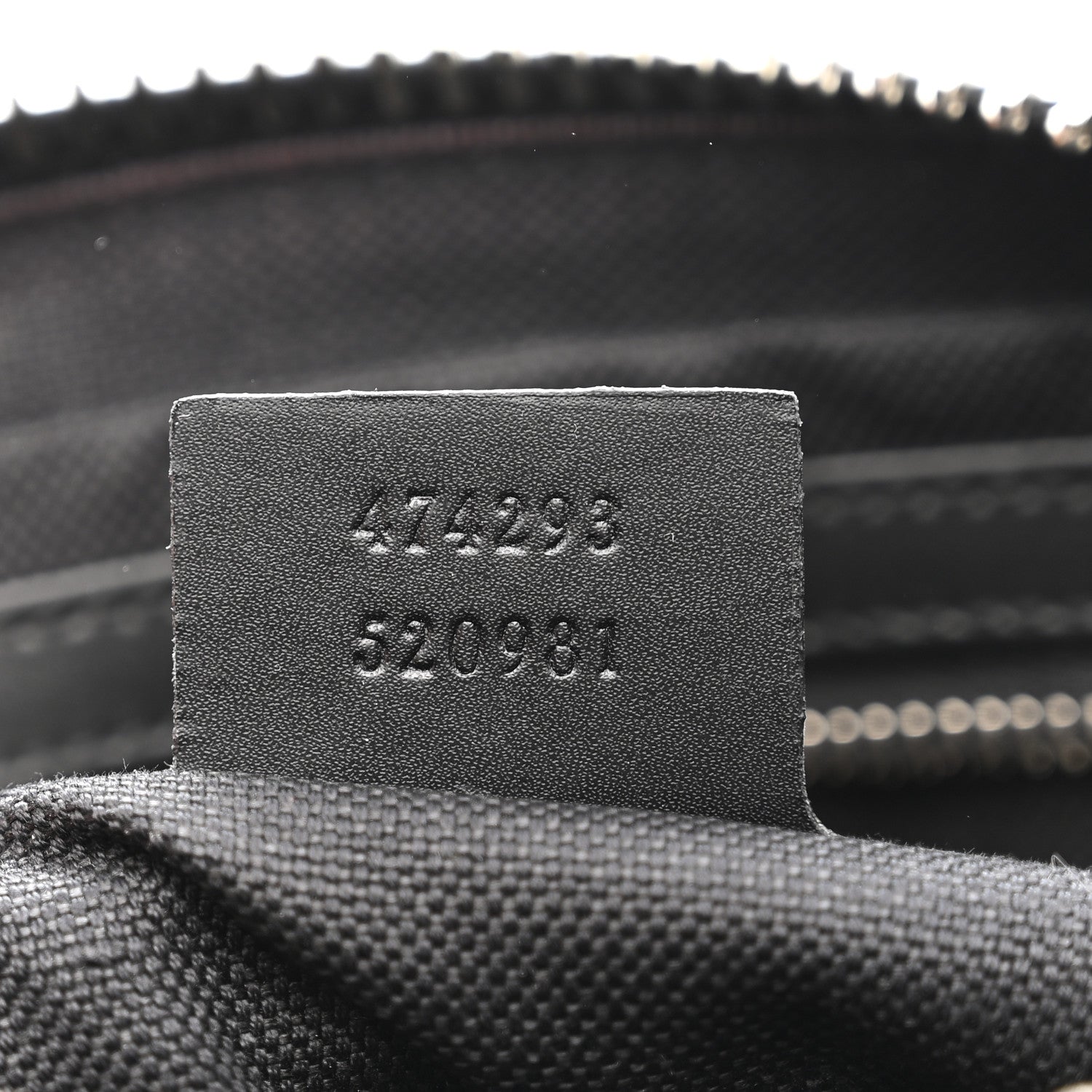 Soft GG Supreme Monogram Web Belt Bag Black Grey