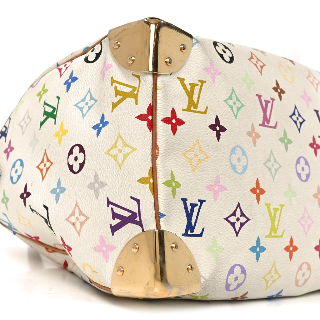 Monogram Multicolor Speedy 30 White