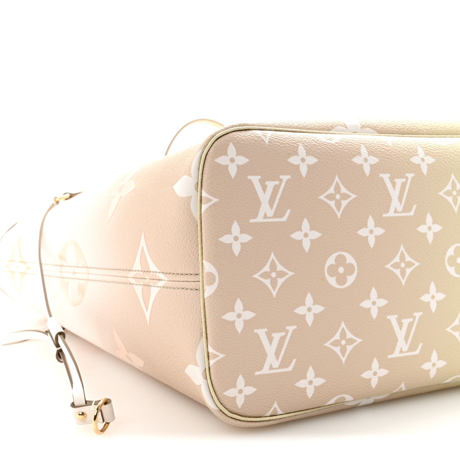 Monogram Giant Spring In The City Neverfull MM Sunset Kaki