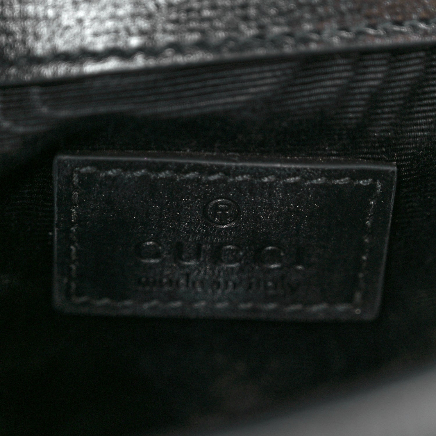 Satin Crystal GG Monogram Mini Dionysus Top Handle Bag Black