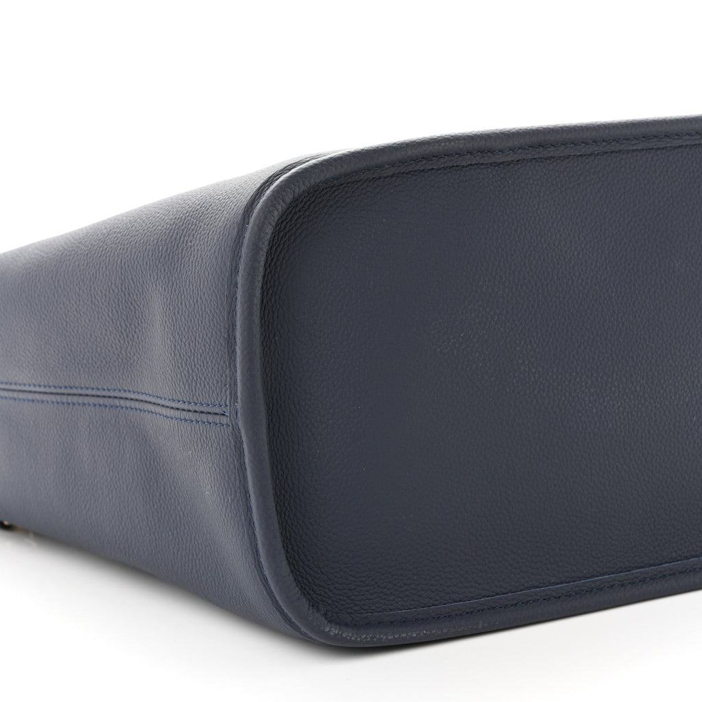 Monogram Calfskin Neo Neverfull Inside Out MM Navy