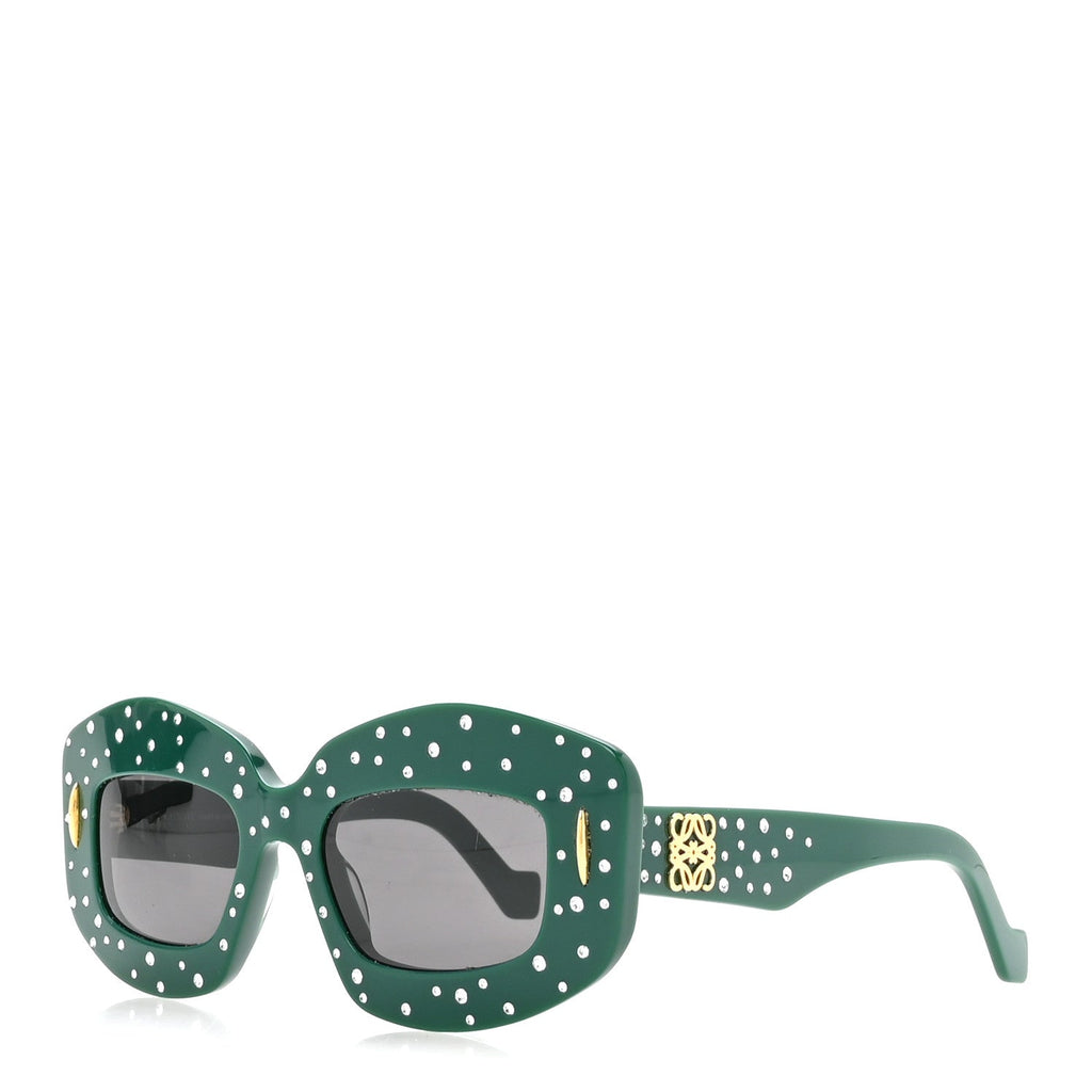 Acetate Cat Eye Sunglasses LW4114IS Green