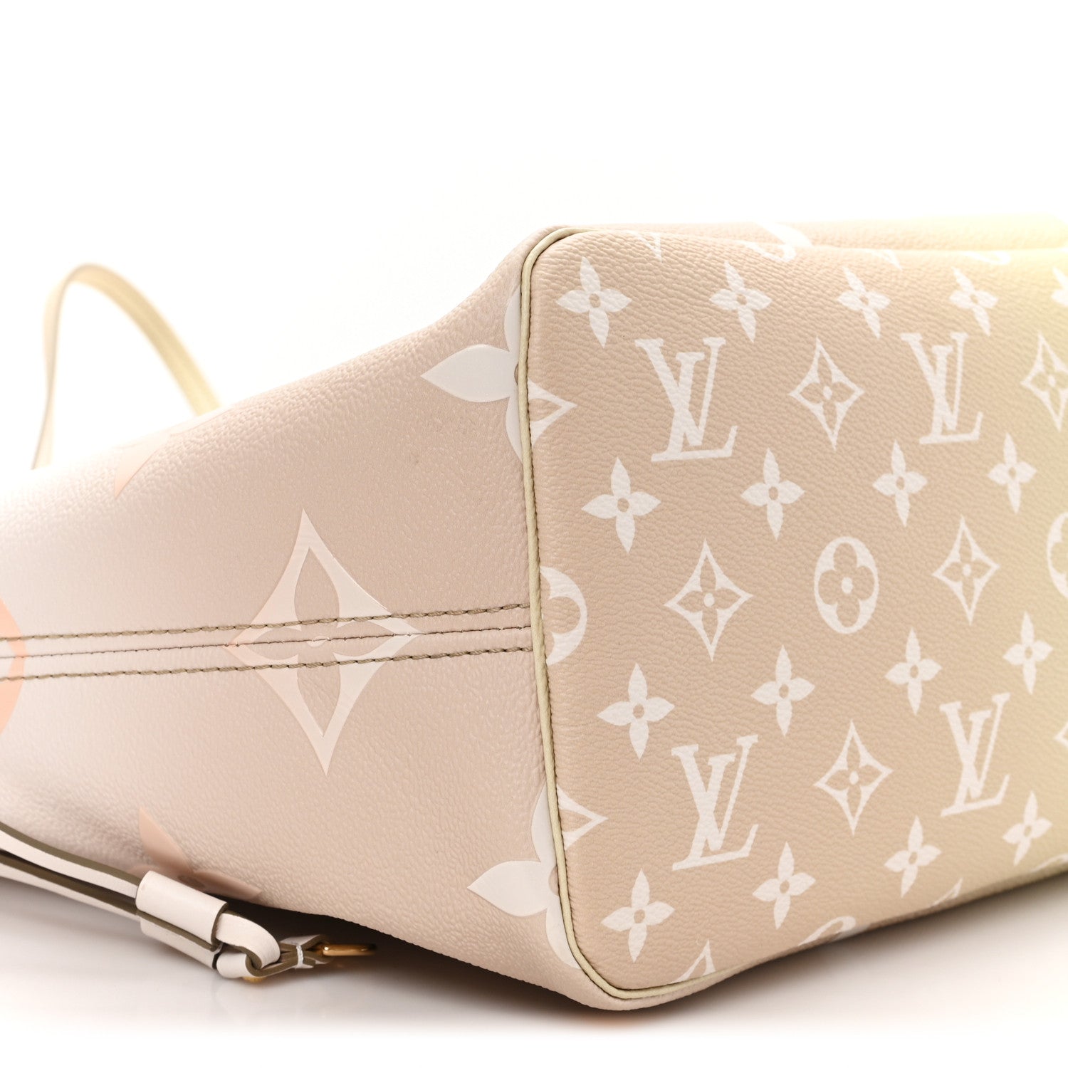 Monogram Giant Spring In The City Neverfull MM Sunset Kaki