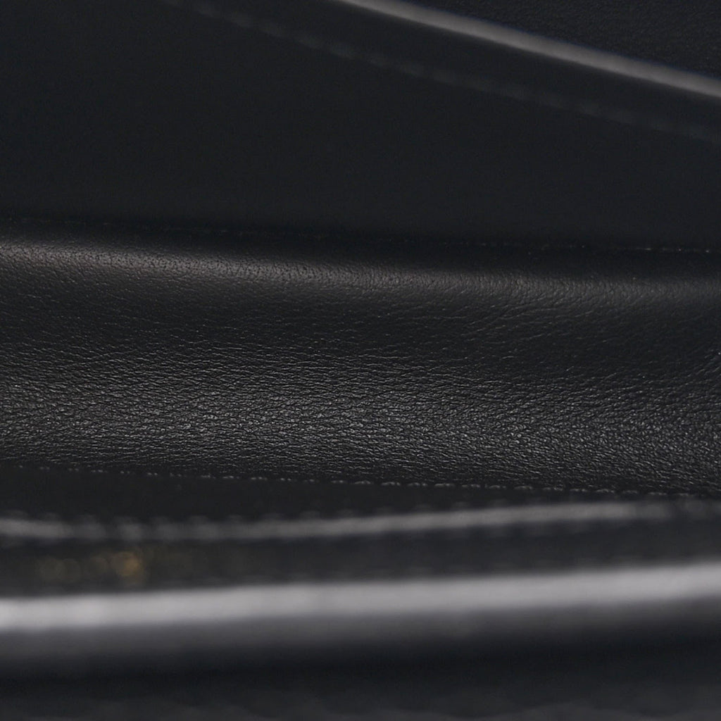 Taurillon Braided Capucines Mini Black