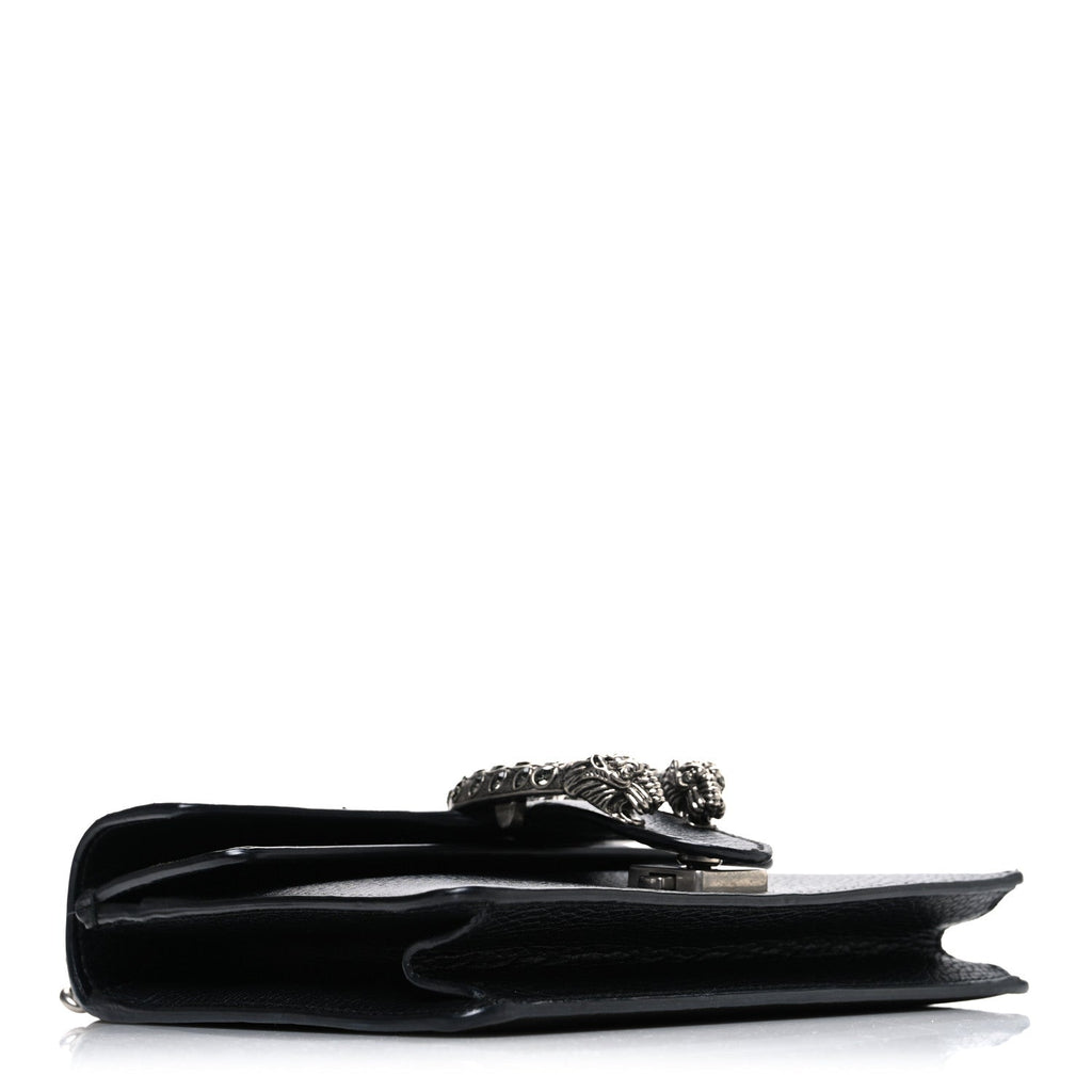 Calfskin Mini Dionysus Shoulder Bag Black