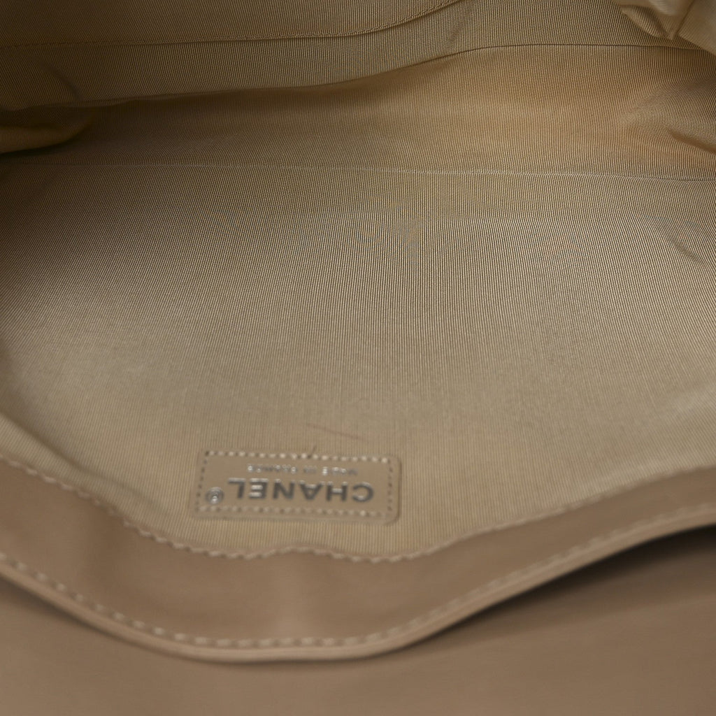 Calfskin Large Boy Reverso Flap  Beige