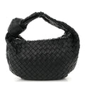 Nappa Intrecciato Teen Jodie Hobo Black