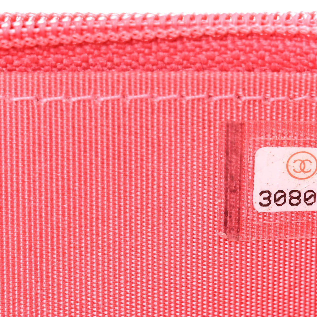 Calfskin Quilted Mini Maxi Pearls Wallet On Chain WOC Pink