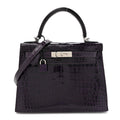 Shiny Niloticus Crocodile Kelly Sellier 28 Amethyst