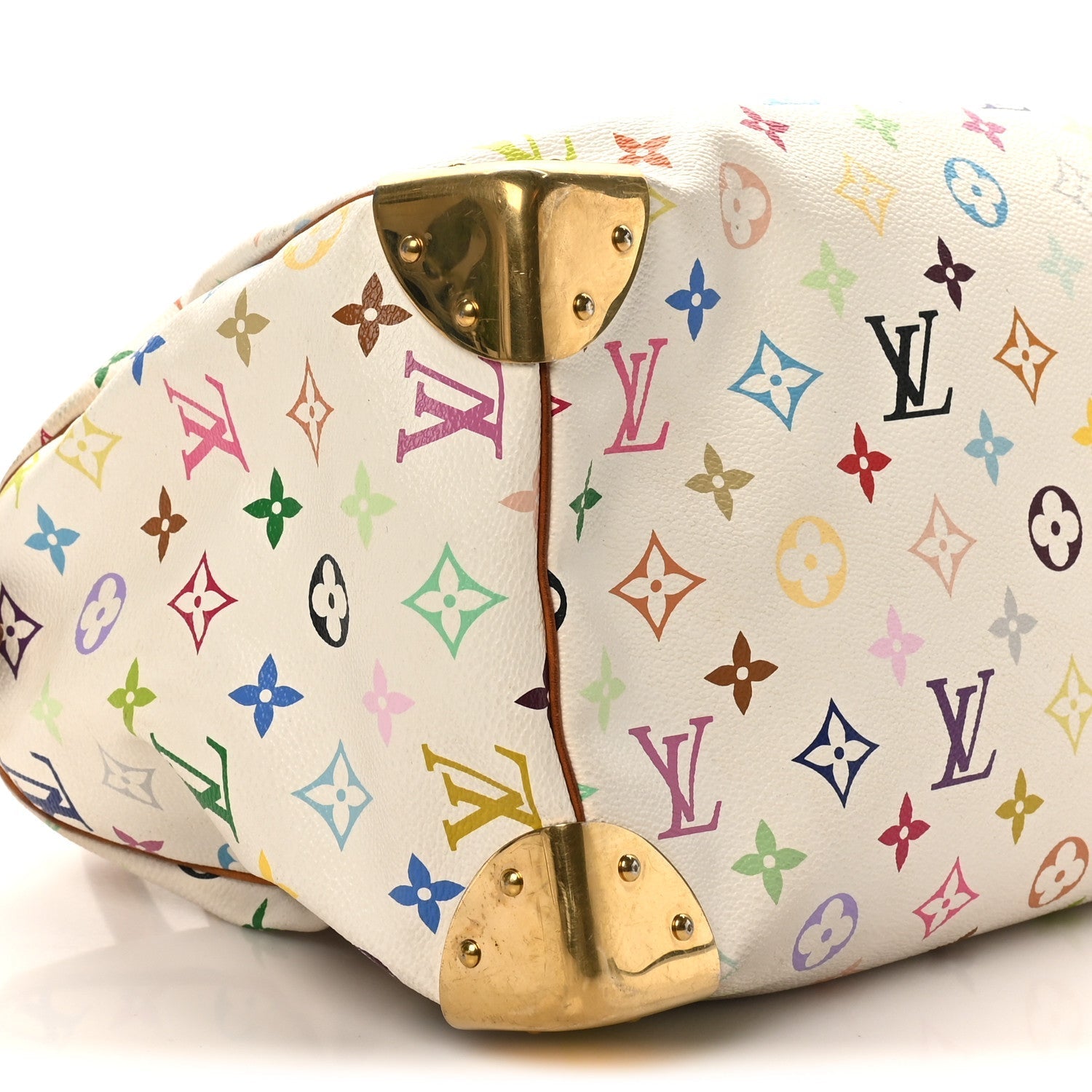 Monogram Multicolor Speedy 30 White