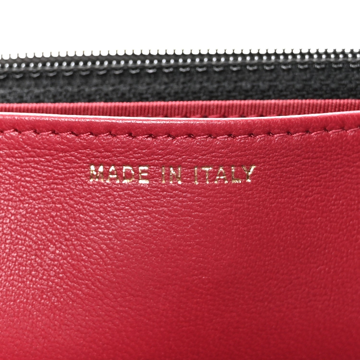 Lambskin Quilted Pearl Crown Wallet On Chain WOC Black