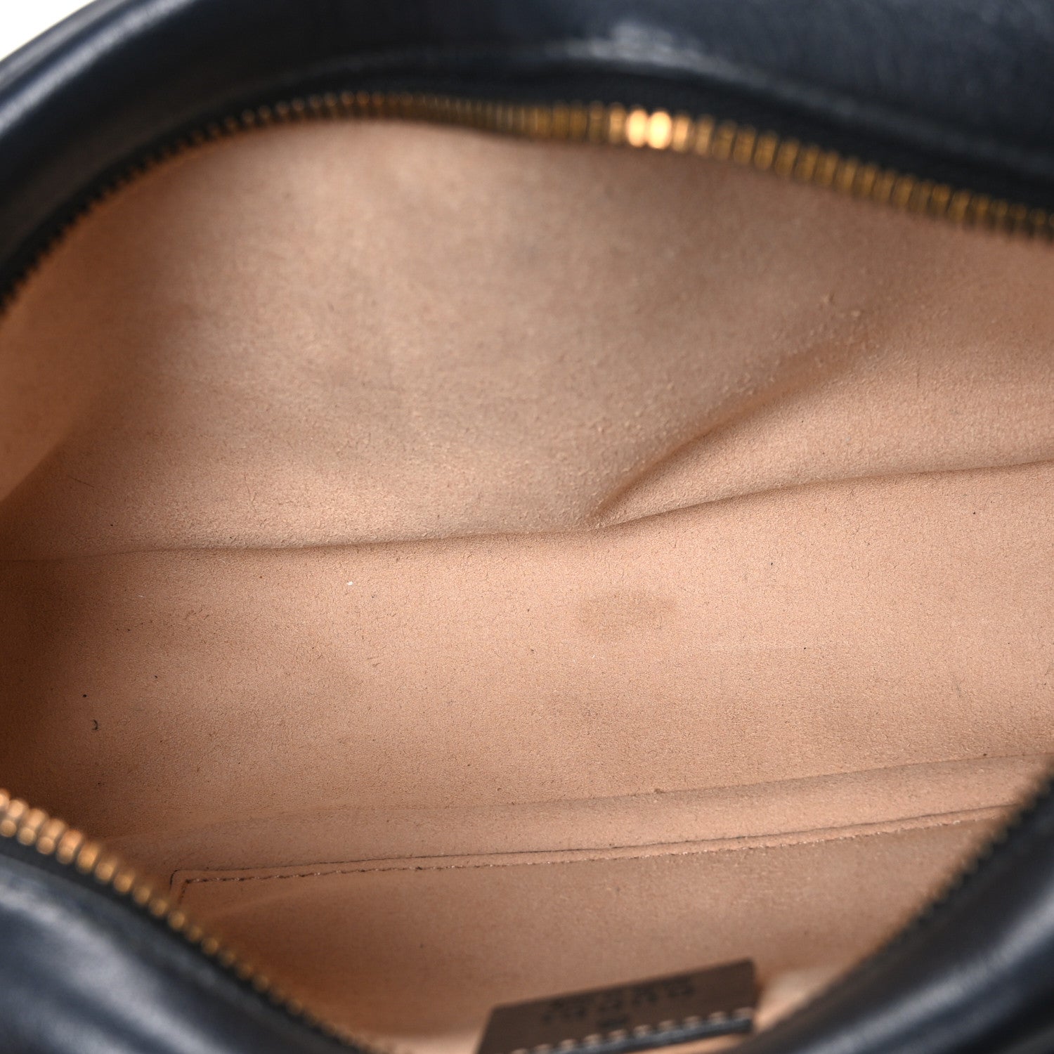Calfskin Matelasse Small GG Marmont Chain Shoulder Bag Black