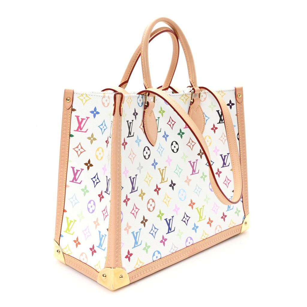 LV X TM Monogram Multicolor Onthego MM White