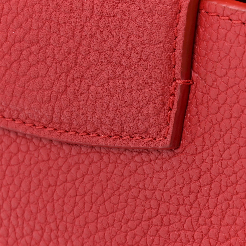 Taurillon Capucines BB Scarlet Red