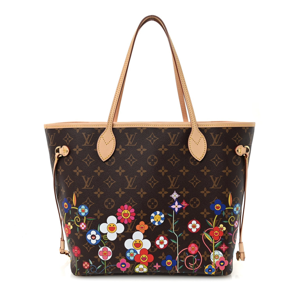 LV X TM Monogram Flowers Neverfull MM