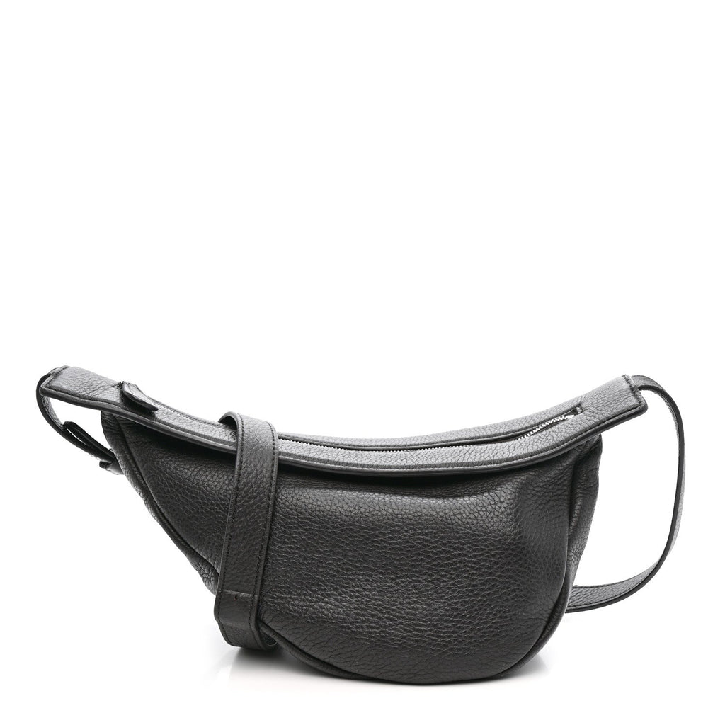 Deerskin Small Slouchy Banana Bag Espresso