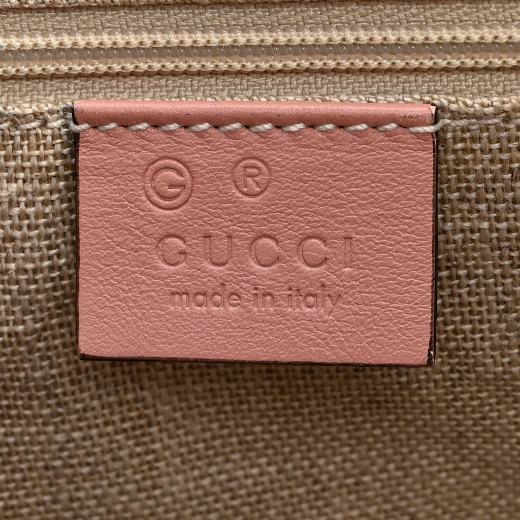 Microguccissima Medium Joy Tote Soft Pink