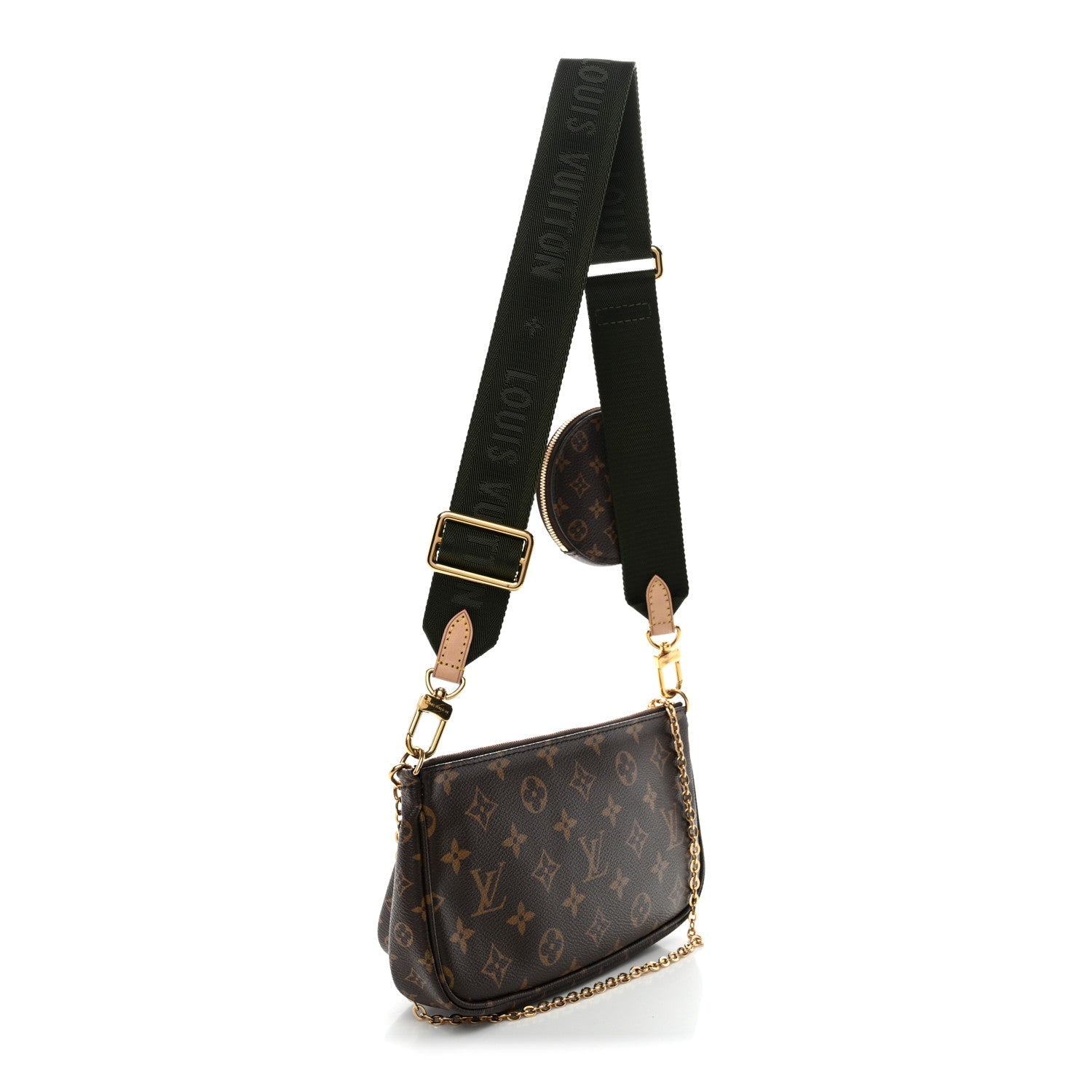 Monogram Multi Pochette Accessories Kaki