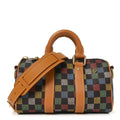 LV Vers Damier Ebene Keepall Bandouliere 25