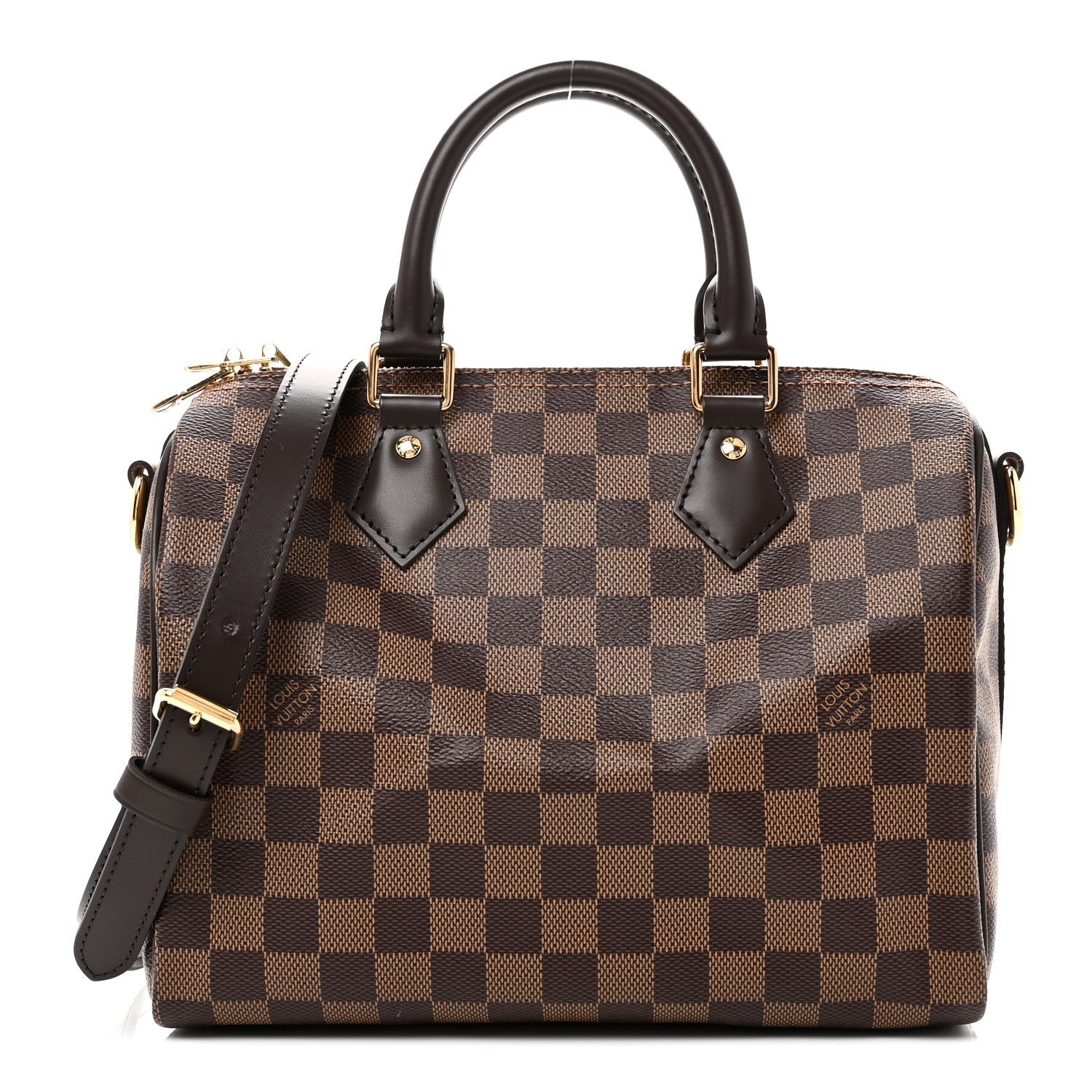 Damier Ebene Speedy Bandouliere 25
