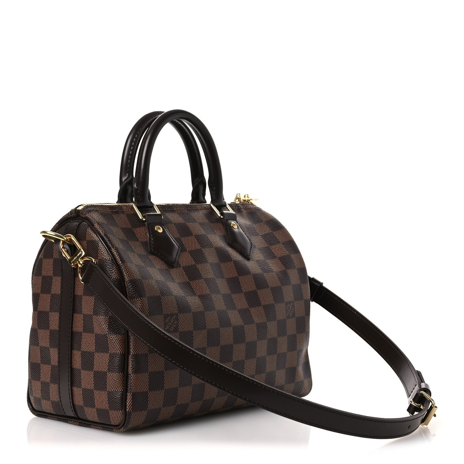 Damier Ebene Speedy Bandouliere 25