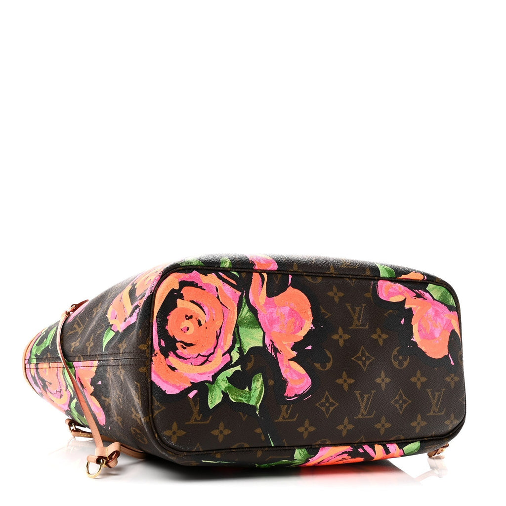 Monogram Roses Neverfull MM