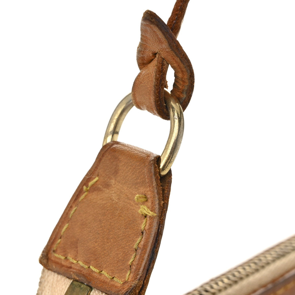 Monogram Multicolor Pochette Accessories White