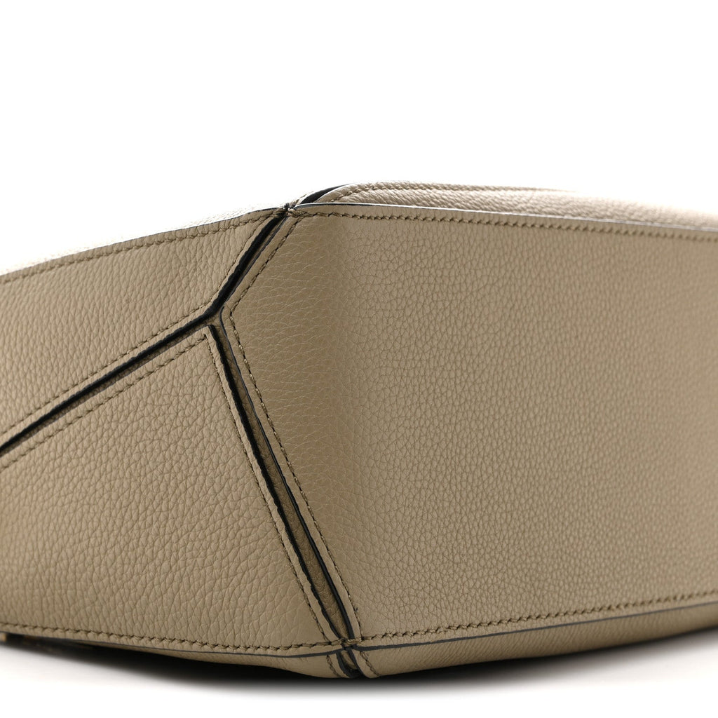 Calfskin Small Puzzle Bag Artichoke Green