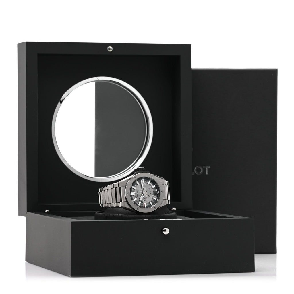 Titanium 40mm Big Bang Integrated Time Only Automatic Watch Silver 456.NX.0170.NX