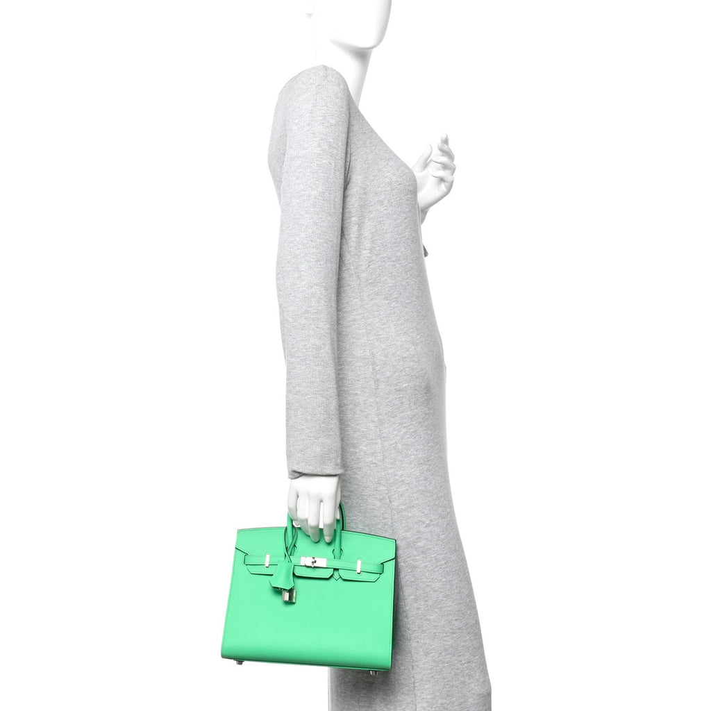 Epsom Birkin Sellier 25 Vert Comics